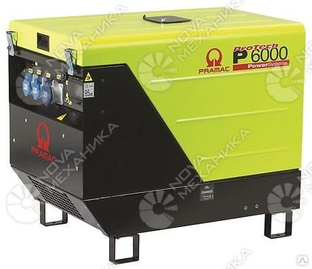 Дизельный генератор P6000 230V 50HZ #AVR #CONN #DPP 
