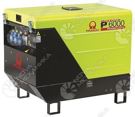 Дизельный генератор P6000 230V 50HZ #AVR #CONN #DPP