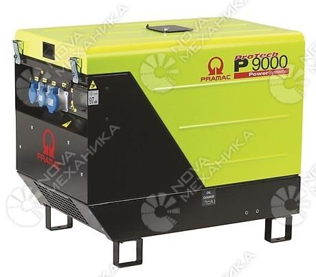 Дизельный генератор P9000 400 В 50 Гц #AVR #IPP