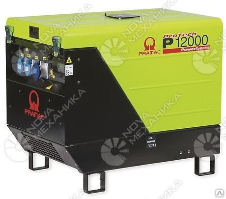 Бензиновый генератор Pramac P12000, 230V, CONN, DPP