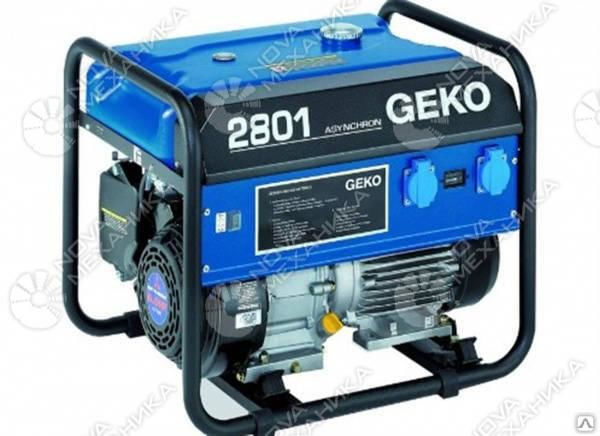 Бензиновый генератор Geko 2801E-A/MHBA