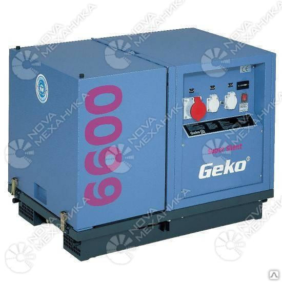 Бензиновый генератор Geko 6600ED-AA/HHBA SS