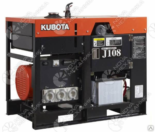 Дизельный генератор Kubota J 108