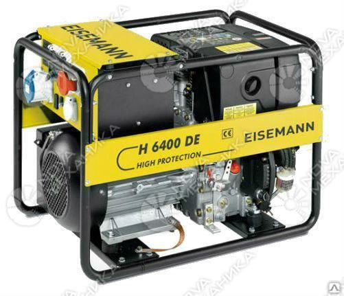 Дизельный генератор Eisemann H6400 DE