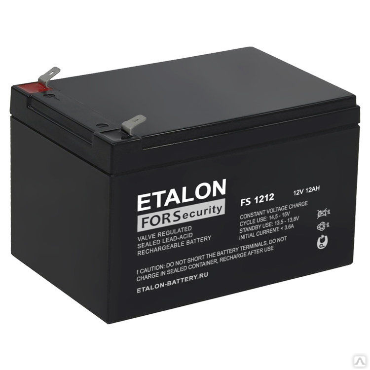 Аккумулятор etalon fors 1218