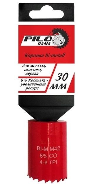Коронка биметаллическая Bi-Metall 8%Co. 34 мм "Pilorama" 570034