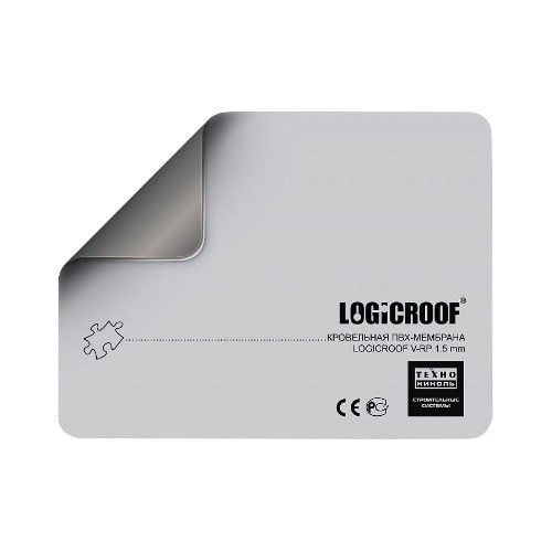 ПВХ мембрана Logicroof V-RP 1,8мм 2,1x15м серый
