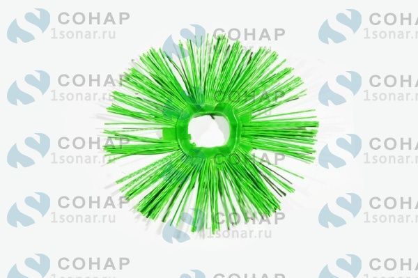 Кольцо щеточное зеленое ЛЮКС (ПП78/400Б)