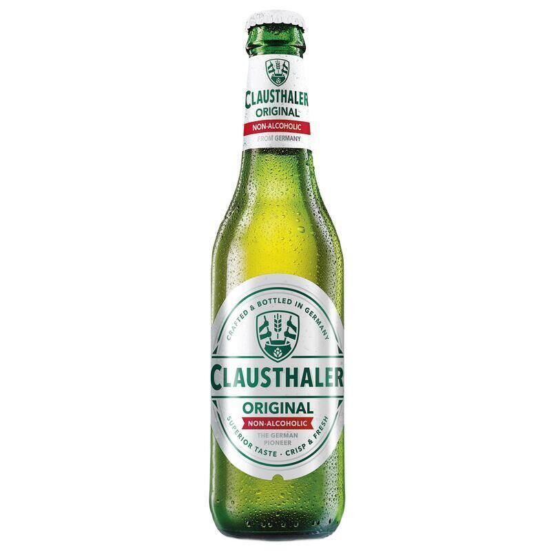 Пиво безалкогольное Clausthaler светлое фильтрованное бутылка 0.33 л (24 штуки в упаковке)