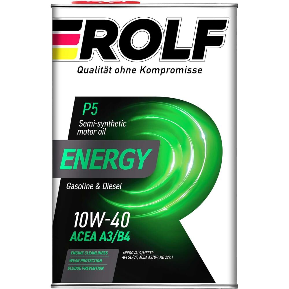 Моторное масло Rolf Energy 10W-40 SL/CF
