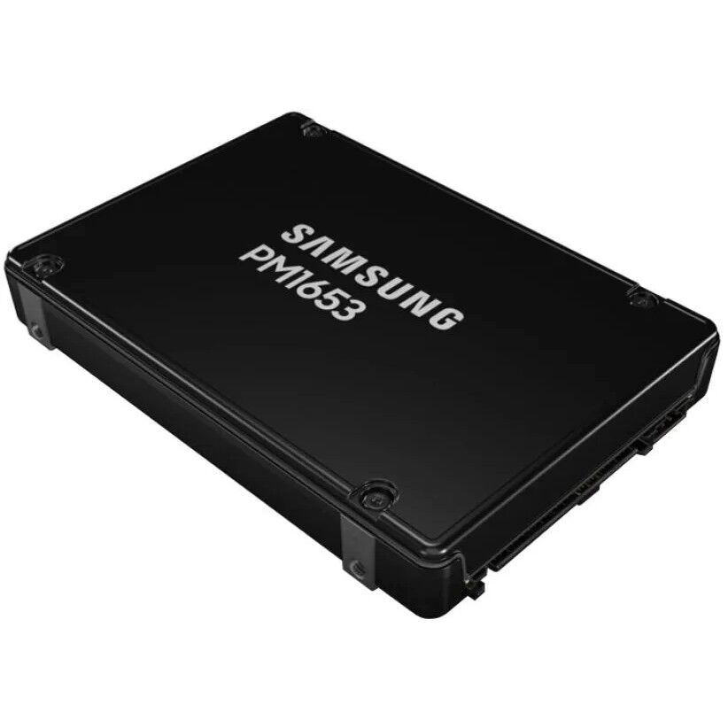 Диск Samsung SSD PM1653, 960GB, 2.5" 15mm, SAS 24Gb/s, 3D TLC, MZILG960HCHQ-00A07