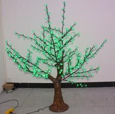 Светодиодное дерево "Сакура" LS 1550 мм-1550 мм 480 led IP65 зеленый