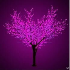 Светодиодное дерево "Сакура" LS 2000 мм-2000 мм 1536 LED, 77 W 