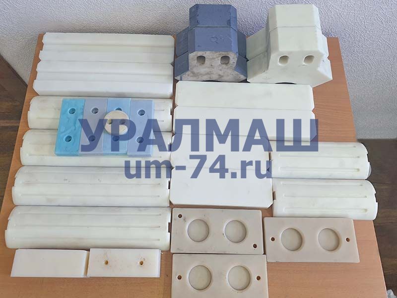 Комплект плит скольжения для автокрана Галичанин КС-55713 (гнутая стрела)