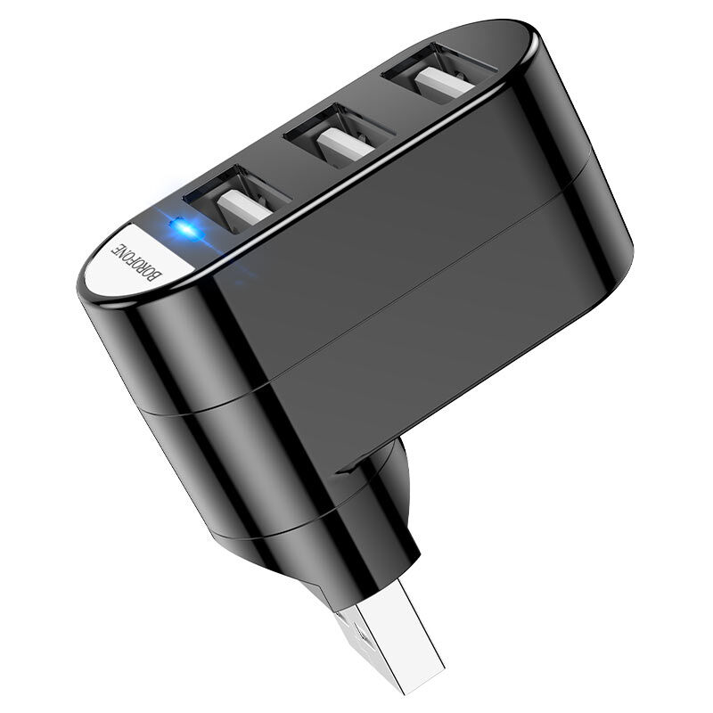 Концентратор USB 2.0 на 3 порта USB Borofone DH3 3
