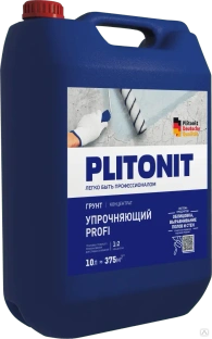 PLITONIT Грунт Упрочняющий PROFI, 0,9л 