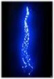 Гирлянда Роса "Конский Хвост" 1,5 м синяя, 12 В, 200 LED, провод прозрачный Проволока, IP67 Branch 200BC-05-B