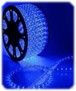 Светодиодный Дюралайт Ø13 мм Синий 220 В, 36 LED/м, Свечение 180°, IP65, Бухта 100 м