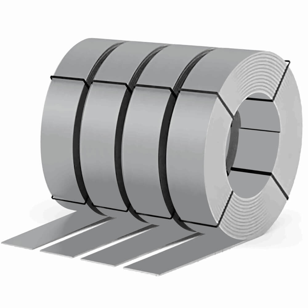 Штрипс лента стальная 0,45 мм полиэстер RAL7004 Серый ширина 113-1250 мм