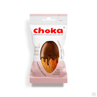 Миндаль в шоколаде "СHOKA" 45гр. 