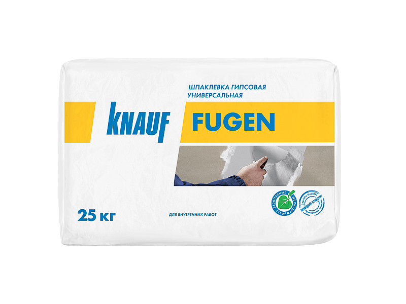 Шпаклевка Фуген гипсовая Кнауф 25 кг