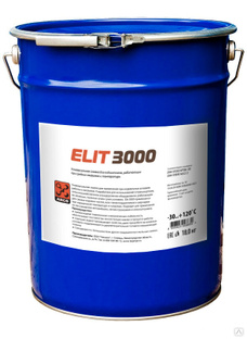 Литий-кальциевая смазка Elit 3000 EP2 евроведро 18,0 кг 
