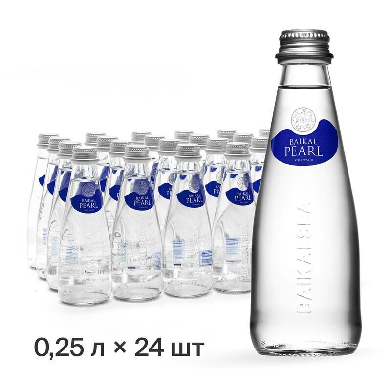 Вода питьевая Baikal Pearl негазированная 0.25 л (24 штуки в упаковке) Байкал