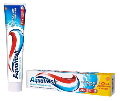 Зубная паста Aquafresh Освежающе Мятная 125мл