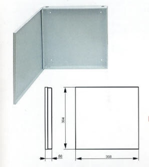 Шкаф для пожарного крана ШПК-01 (квартирный) 230x230