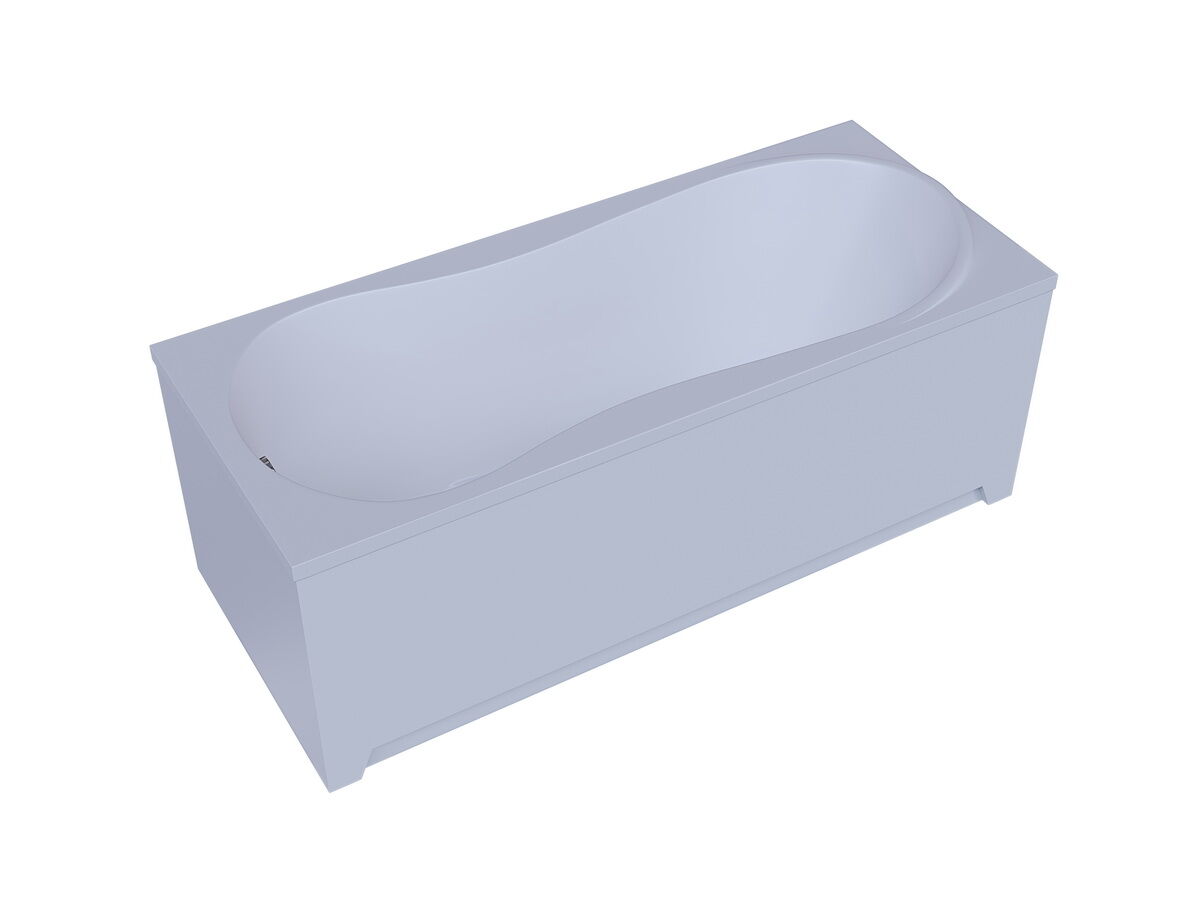 AQUATEK акриловая ванна Афродита 150х70 (каркас + слив-перелив) С Экраном,
