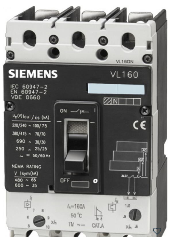 Автоматический выключатель Siemens 3VL2710-1DE36-0AA0