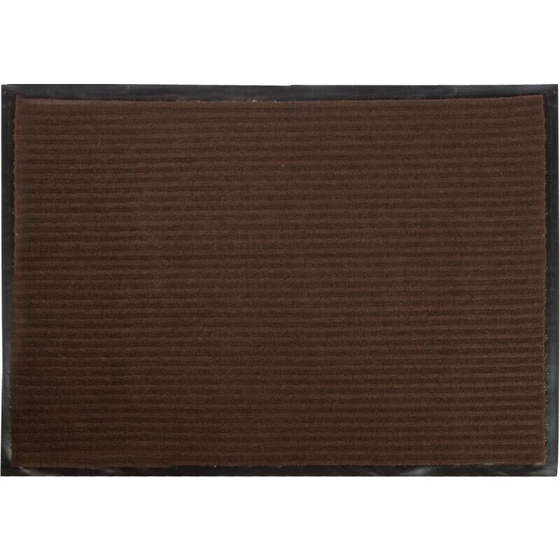 Коврик входной влаговпитывающий ворсовый Blabar Tuff Lux 60x90 см коричневый