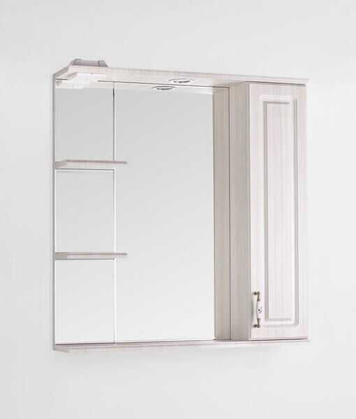 Style Line Зеркальный шкаф Style Line Олеандр-2 ЛС-00000203 75 см