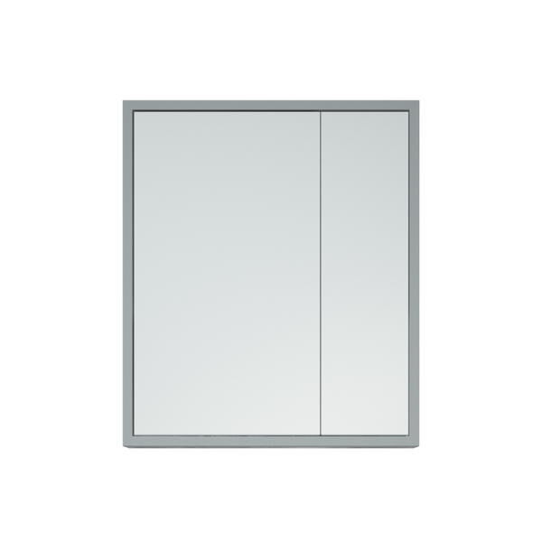 Corozo Зеркало-шкаф Corozo Айрон 60см арт/серый SD-00000277
