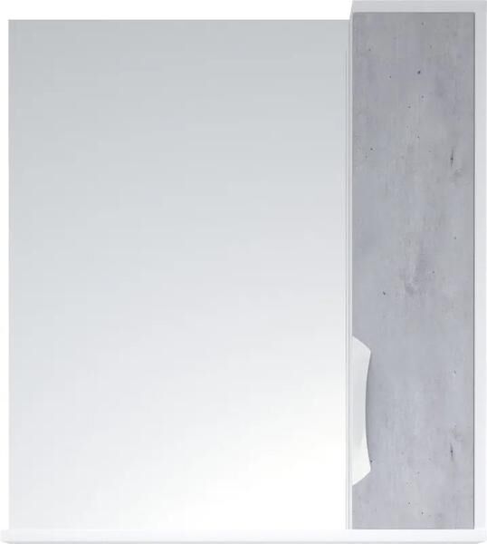 Corozo Зеркало-шкаф Corozo Чикаго 65см правый бетон SD-00000302