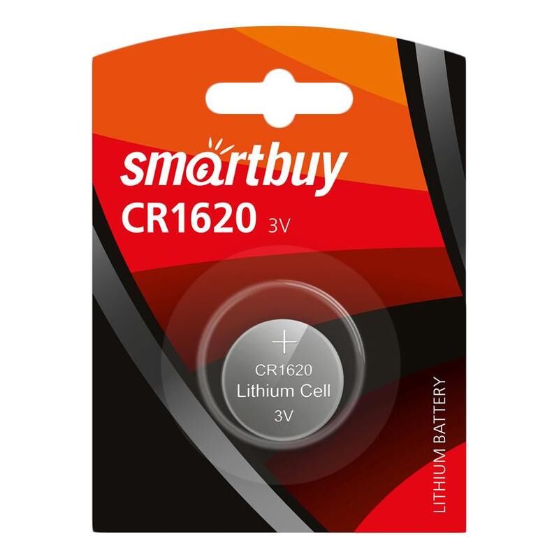 Батарейка CR1620 Smartbuy таблетка SmartBuy