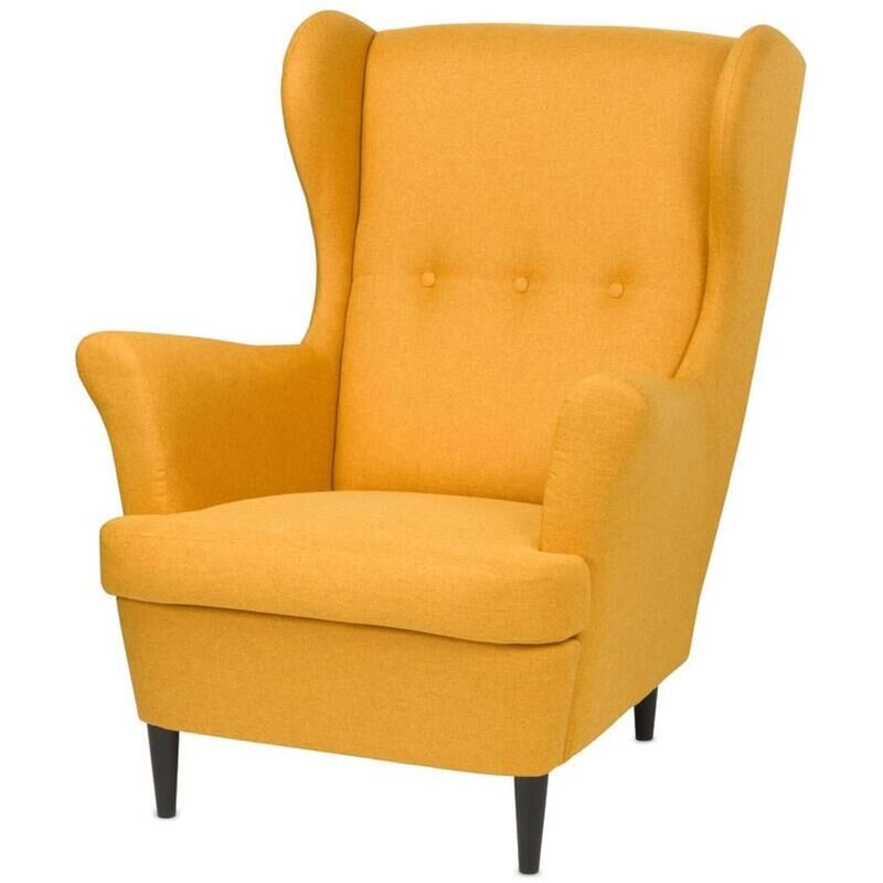 Кресло желтое (ткань) Шведский Стандарт