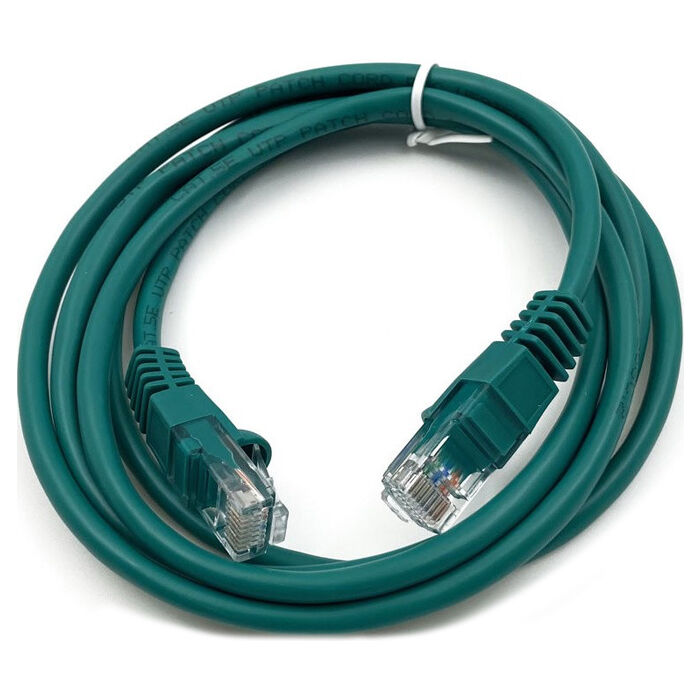 Patch-cord UTP 5e 3м Buro UTP-5E-3M-GR, зеленый