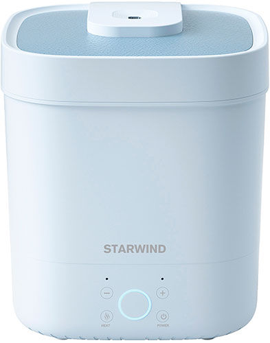 Увлажнитель воздуха Starwind SHC1413, 110 Вт, ультразвуковой, голубой SHC1413 110 Вт ультразвуковой голубой