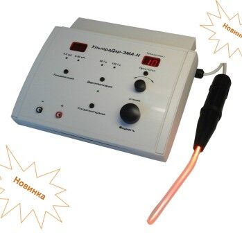 Аппарат для лечения токами надтональной частоты, местной дарсонвализации, гальванизации и электрофореза УльтраДар-Эма-Н