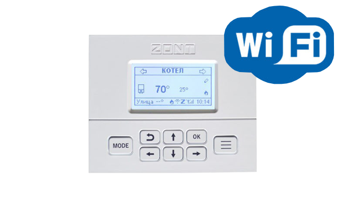 Панель ZONT МЛ-753 wi-fi Беспроводная выносная панель ручного управления