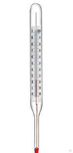 Термометр жидкостный ТТЖ 0+100°С 240/103 Прямой 