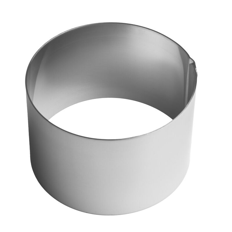 Форма для выпечки Metal Craft серебристая стальная разъемная 9х9 см