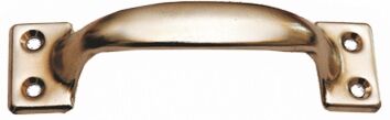 Ручка - скоба цельнотянутая 120мм, цинк