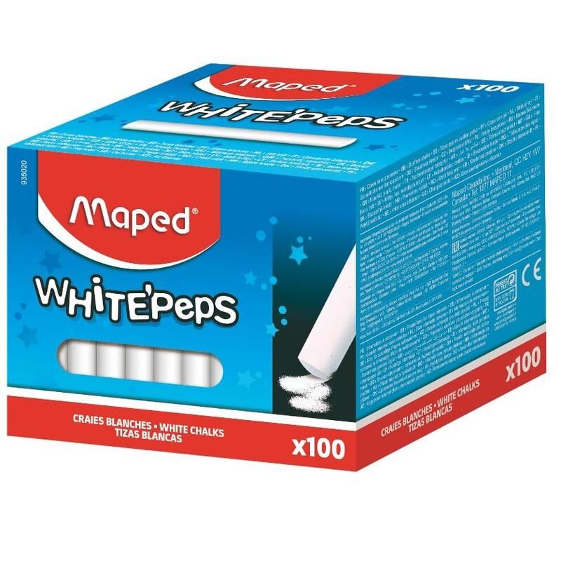 Мел Maped White'Peps белый 100 штук (935020)