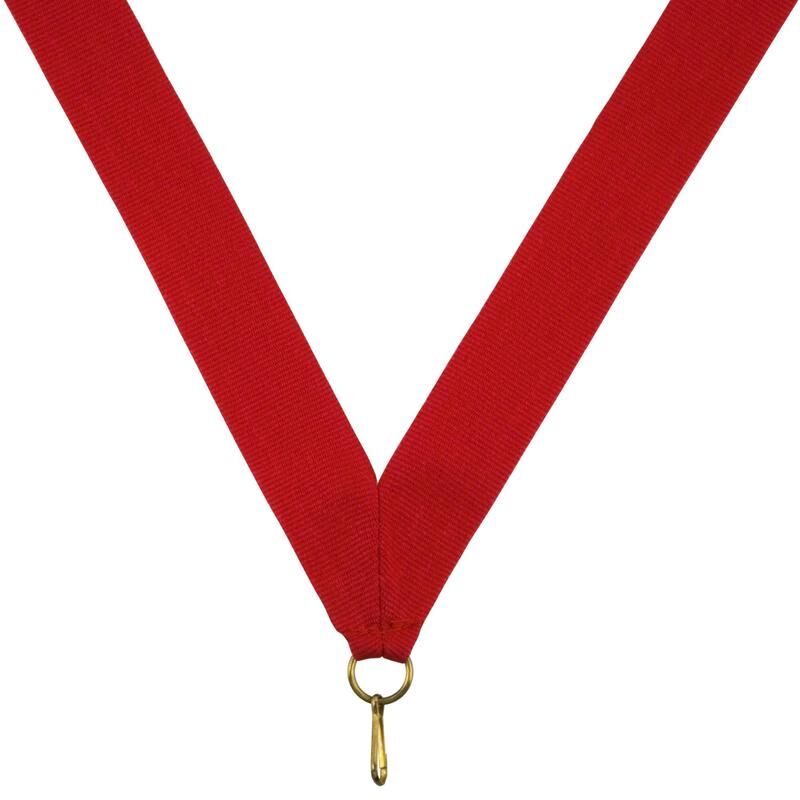 Лента для медалей красная (ширина 24 мм) NoName