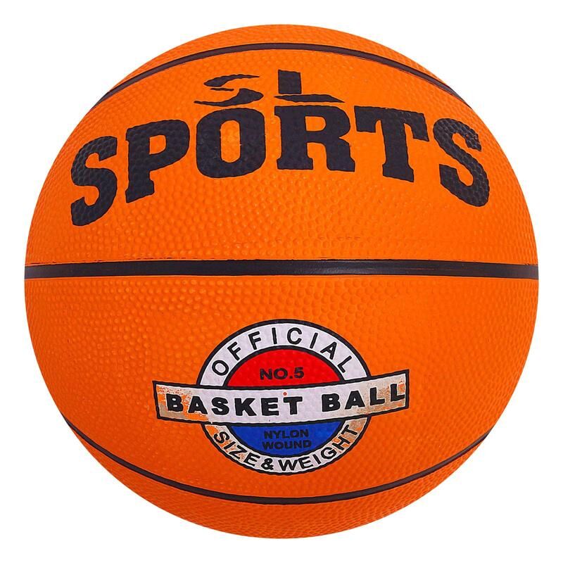 Мяч баскетбольный Minsa Sport №5 оранжевый MINSA