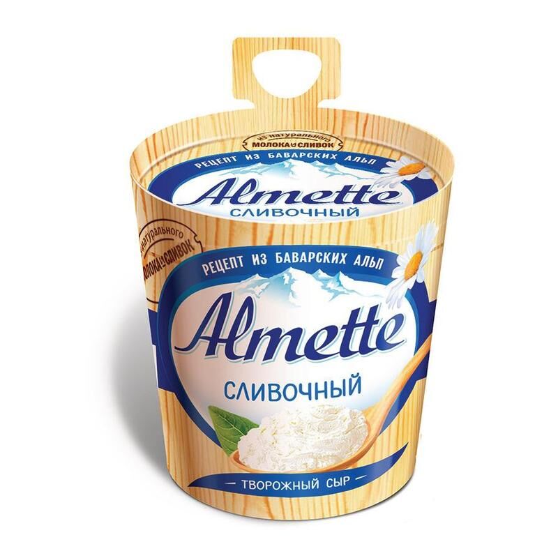 Сыр творожный Almette сливочный 60% 150 г