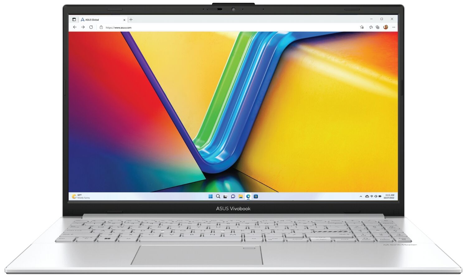 Ноутбук Asus Asus VivoBook Go 15 OLED E1504FA-L1013W 15.6"(1920x1080) AMD Ryzen 5 7520U(2.8Ghz)/8GB SSD 512GB/ /Windows