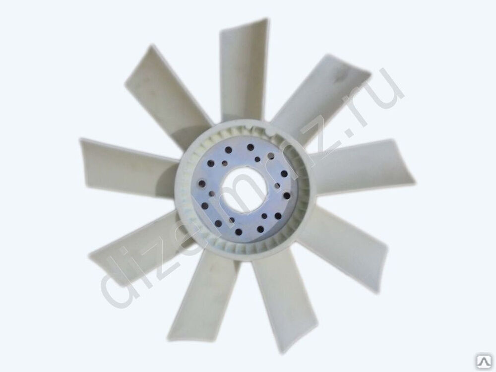 Вентилятор системы охлаждения (пластик) 9 лопастей. Д-260,245. ИЖКС.632558.005